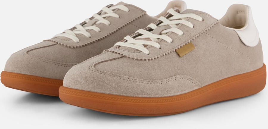 ECCO Soft 11 Sneakers grijs Nubuck Dames