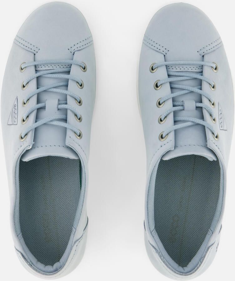 Ecco Veterschoenen Soft 2.0 vrijetijdsschoen lage schoen veterschoen met subtiele logo-opdruk - Foto 2