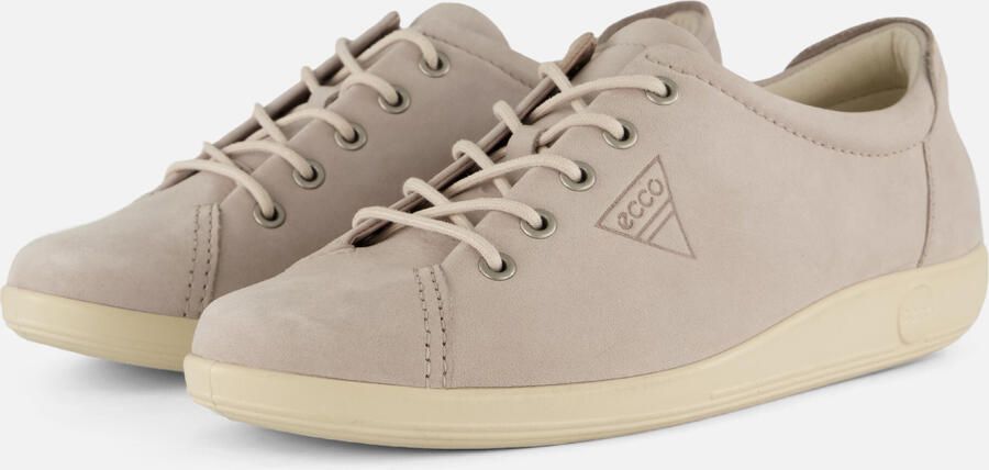 Ecco Veterschoenen Soft 2.0 vrijetijdsschoen lage schoen veterschoen met subtiele logo-opdruk - Foto 2