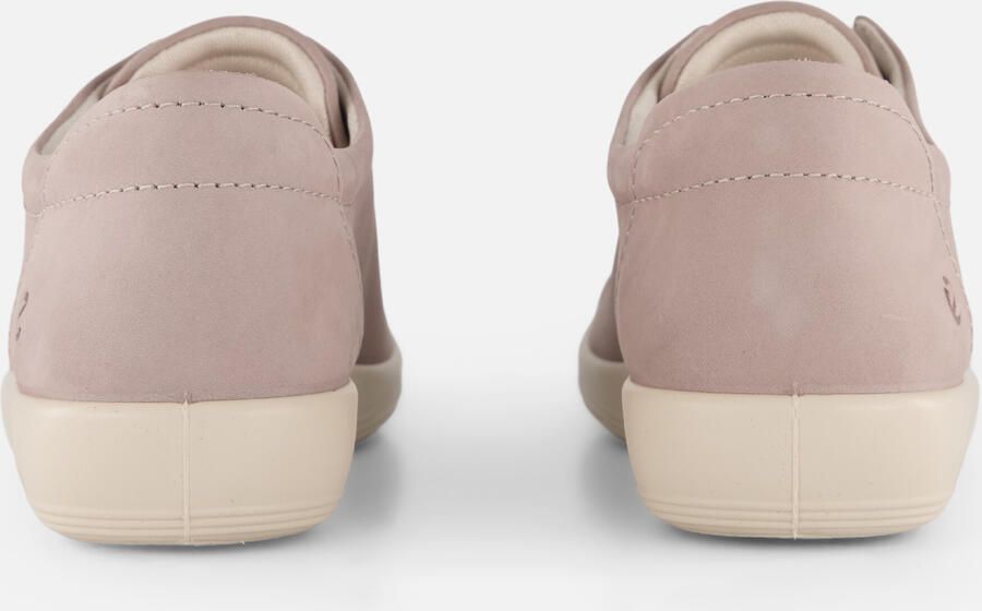 Ecco Veterschoenen Soft 2.0 vrijetijdsschoen lage schoen veterschoen met subtiele logo-opdruk - Foto 5