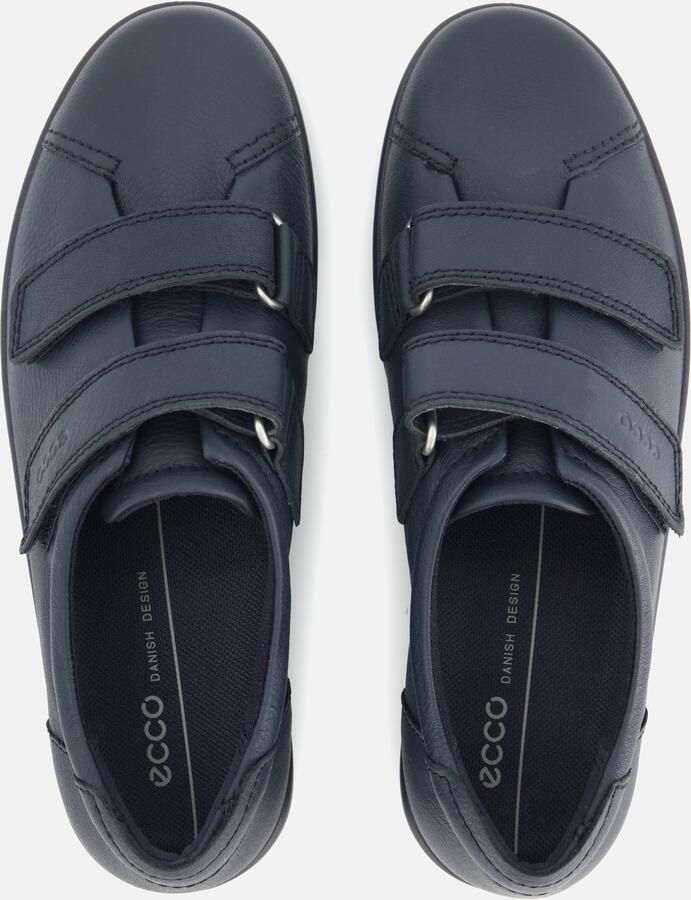 Ecco Veterschoenen Soft 2.0 vrijetijdsschoen lage schoen veterschoen met subtiele logo-opdruk - Foto 5