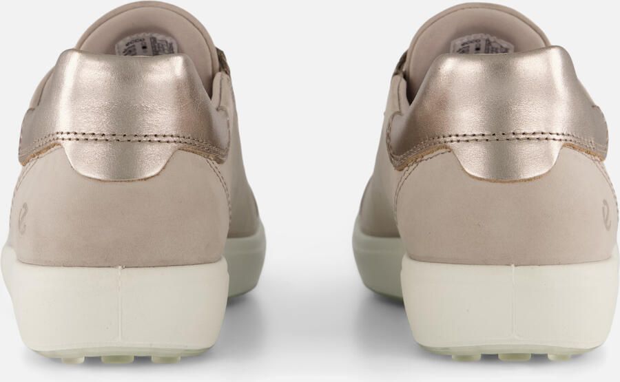 ECCO Soft 7 Easy Slip Sneakers beige Nubuck - Foto 4