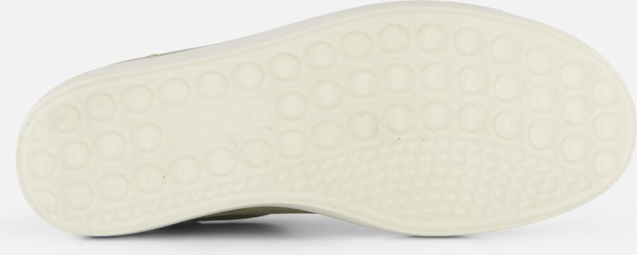 ECCO Soft 7 Side Zip Sneakers groen Nubuck - Foto 5