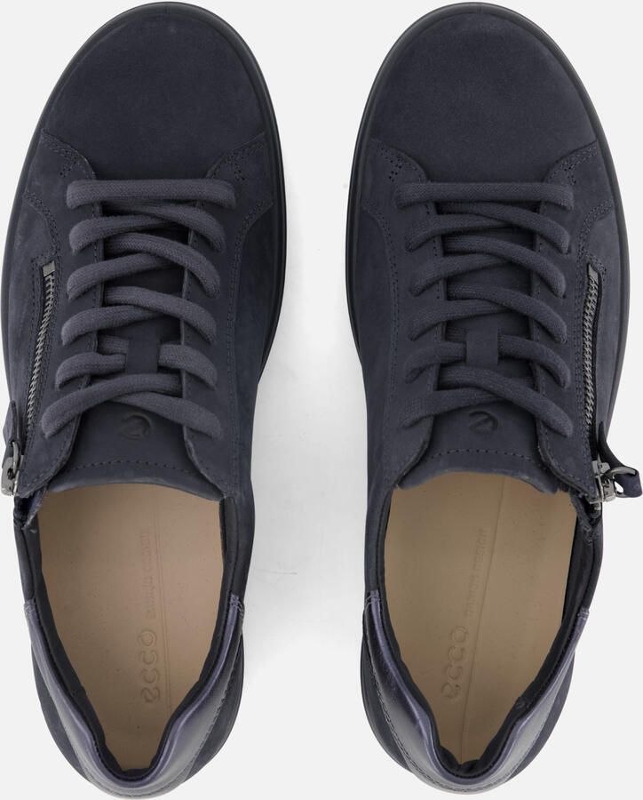 ECCO -art-490553 61332 -dames-blauw-nubuck-sneaker - Foto 2