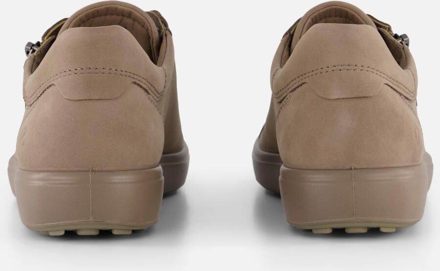ECCO -art-490553 60418-taupe-dames-veter rits-nubuck - Foto 4