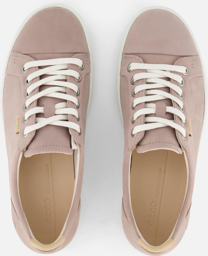 Ecco Sneakers SOFT 7 W met label vrijetijdsschoen lage schoen veterschoen smalle vorm - Foto 6