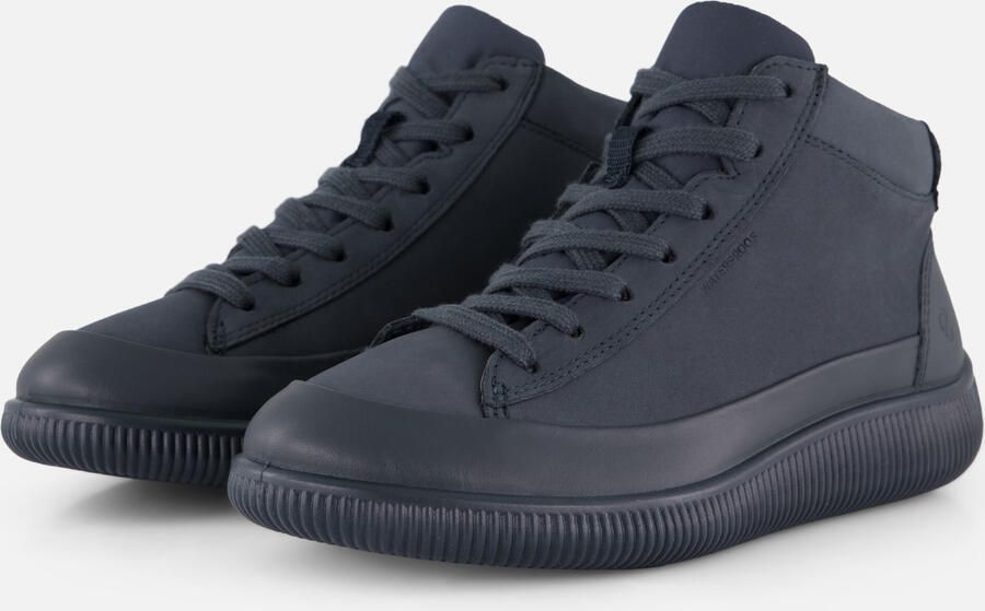 ECCO Soft Zero W Veterbooties blauw Nubuck - Foto 4