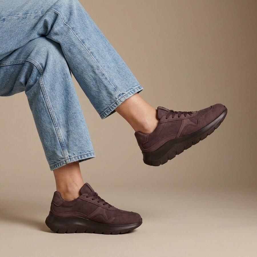 ECCO Valerie W Sneakers bordeaux Nubuck