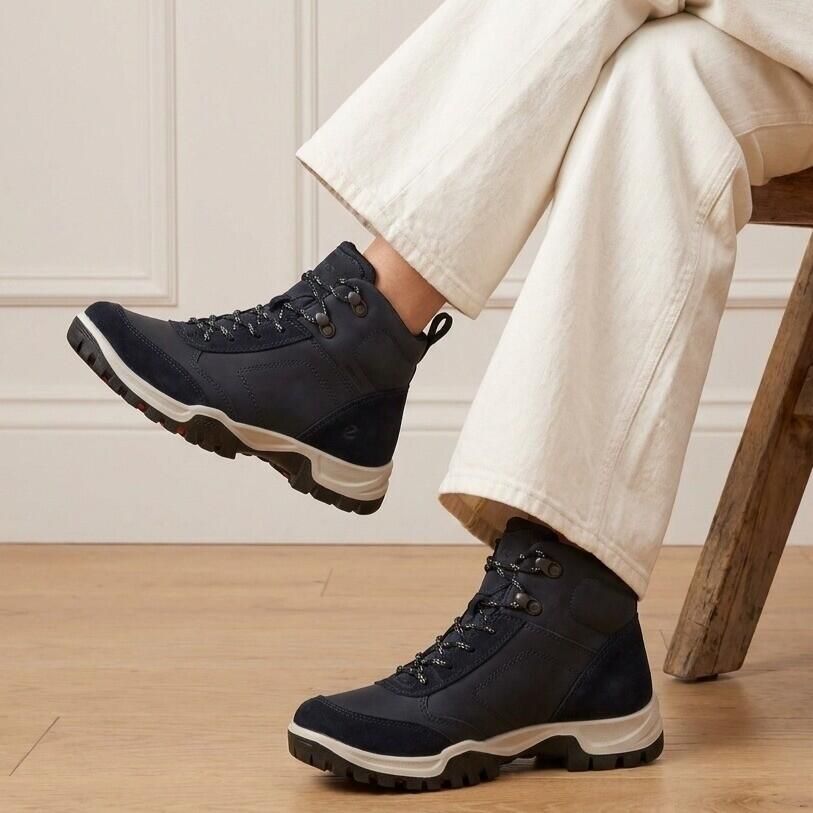 Ecco Veterschoenen Xpedition III Outdoorschoen enkellaarsjes met waterafstotend TEX-membraan