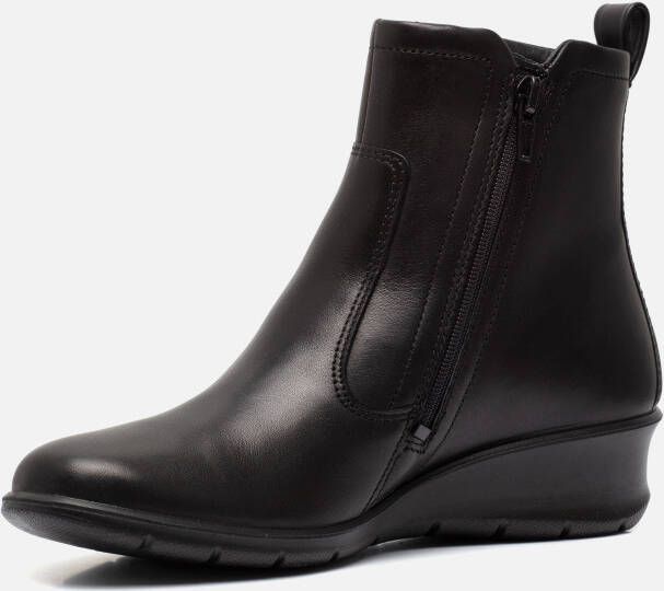 ECCO Felicia enkellaarsjes zwart Synthetisch Dames - Foto 4