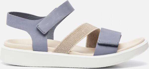 Ecco Sandalen FLOWT W met praktisch klittenbandriempje