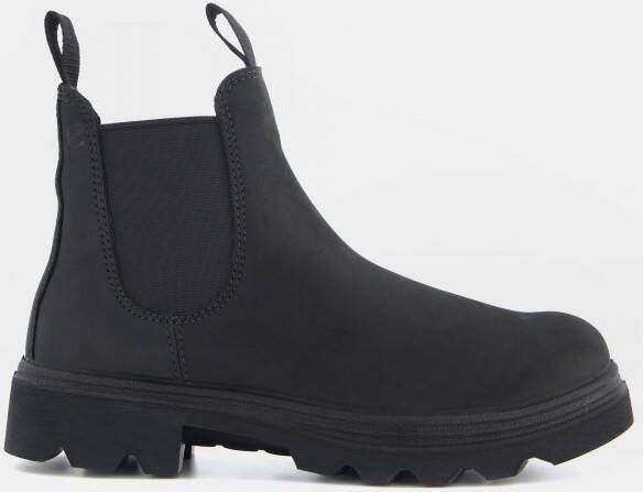 ECCO Grainer W Chelsea boots zwart Nubuck
