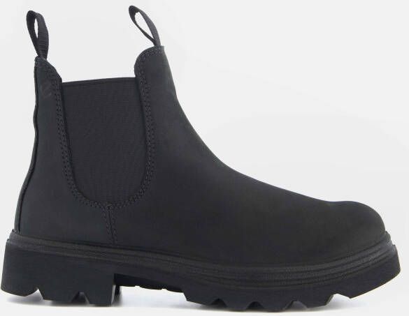 ECCO Grainer W Chelsea boots zwart Nubuck