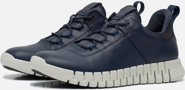 Ecco Sneakers GRUUV M vrijetijdsschoen lage schoen met uitneembare dual-fit binnenzool
