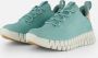 ECCO Gruuv Sneakers blauw Leer Dames - Thumbnail 1