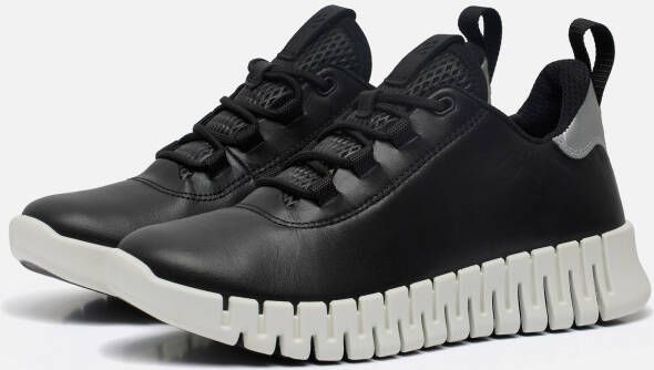 Ecco Slip-on sneakers GRUUV W Vrijetijdsschoen outdoorschoen rubberen loopzool met twee-weg flexibiliteit