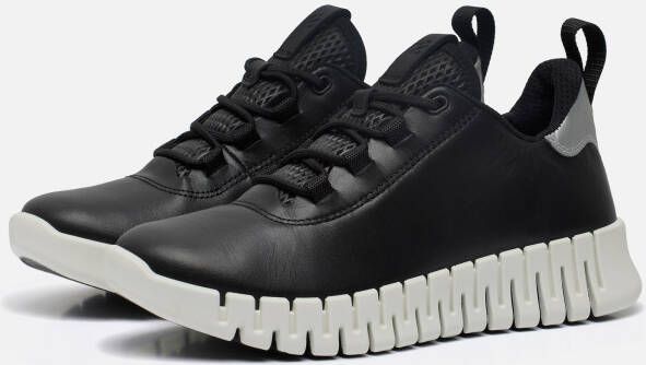 Ecco Slip-on sneakers GRUUV W Vrijetijdsschoen outdoorschoen rubberen loopzool met twee-weg flexibiliteit