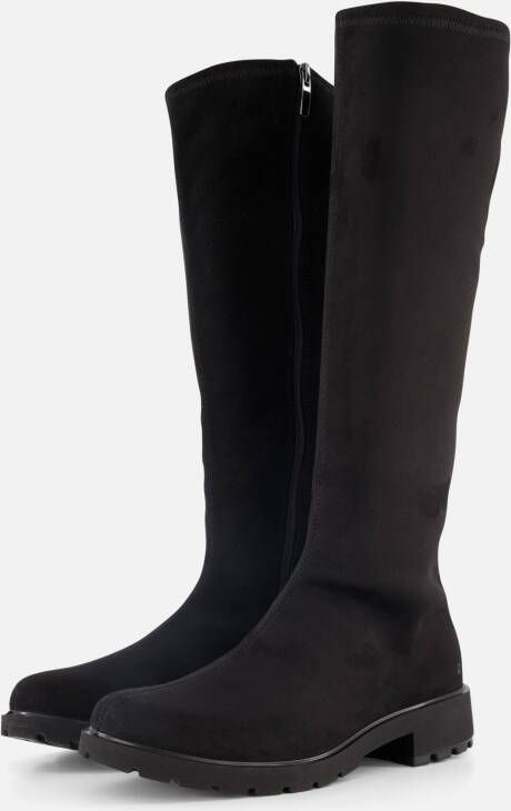 Ecco Laarzen Metropole Vienna Laars met lange schacht blokhak met rekbare stretch