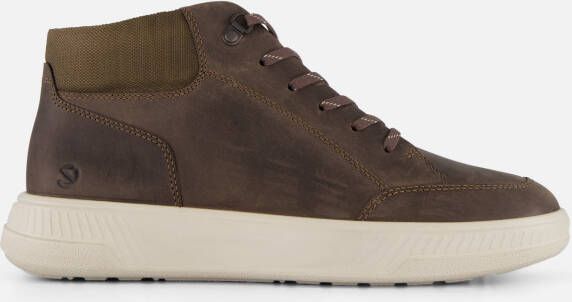 ECCO Move Veterboots grijs Leer