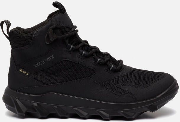 ECCO MX W veterschoenen zwart Textiel