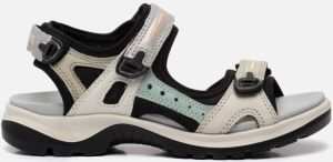 ECCO Offroad Sandalen blauw Leer Dames
