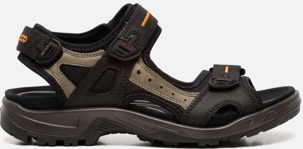 ECCO Offroad sandalen zwart Nubuck