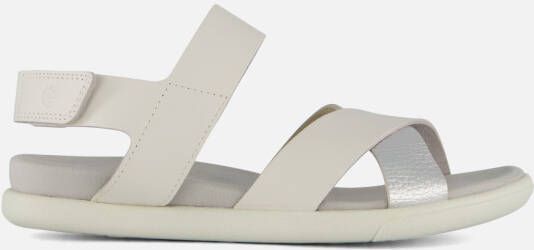ECCO Samara Sandalen wit Leer