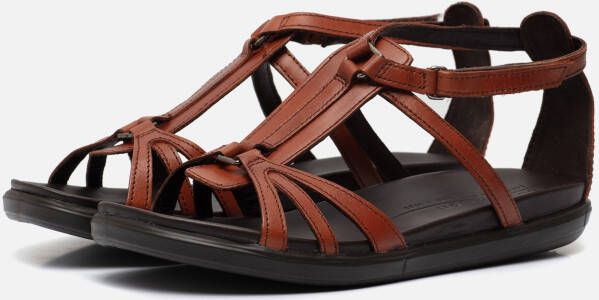 ECCO Simpil Sandalen cognac Leer Dames - Foto 11