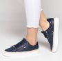 ECCO Soft 2.0 W Veterschoenen blauw Nubuck Dames - Thumbnail 11