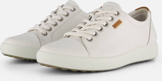 Ecco Sneakers SOFT 7 W met label vrijetijdsschoen lage schoen veterschoen smalle vorm