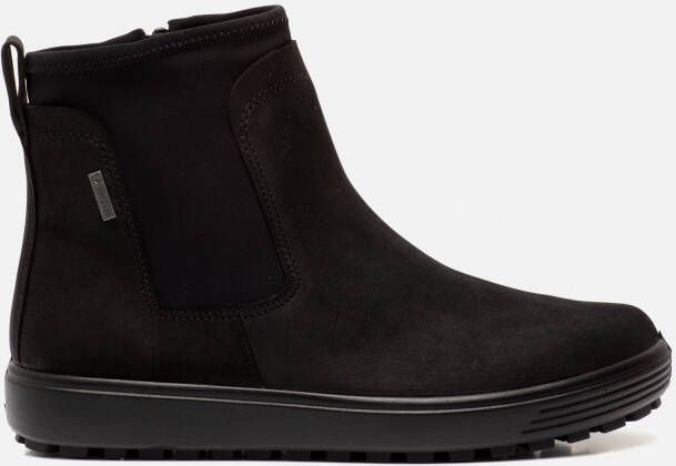 ECCO Soft 7 Tred W Chelsea boots zwart Textiel Dames