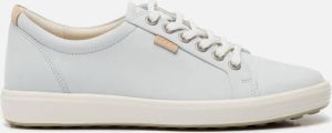 ECCO Soft 7 W Sneakers blauw Leer
