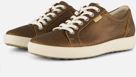 ECCO Soft 7 W Sneakers brons Nubuck