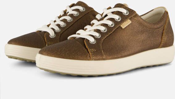 ECCO Soft 7 W Sneakers brons Nubuck