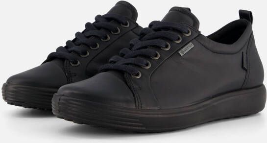 ECCO Soft 7 W veterschoenen zwart Textiel Dames - Foto 5