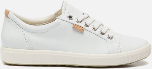 Ecco Sneakers SOFT 7 W met label vrijetijdsschoen lage schoen veterschoen smalle vorm