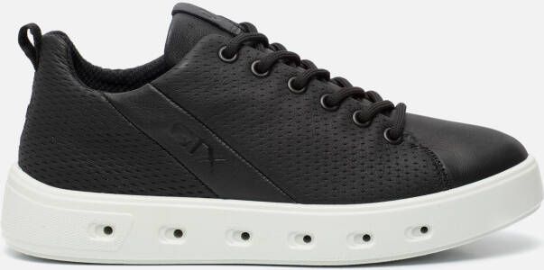 ECCO Street 720 sneakers zwart Leer