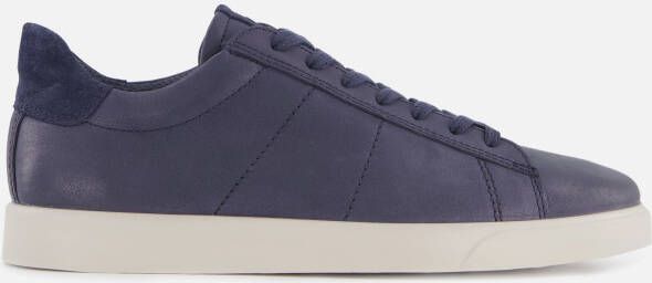 ECCO Street Lite M Sneakers blauw Suede