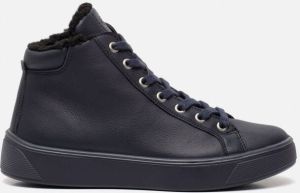 ECCO Street Tray veterboots blauw Textiel