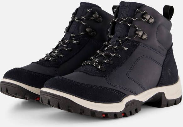 ECCO Xpedition III Veterschoenen blauw Leer