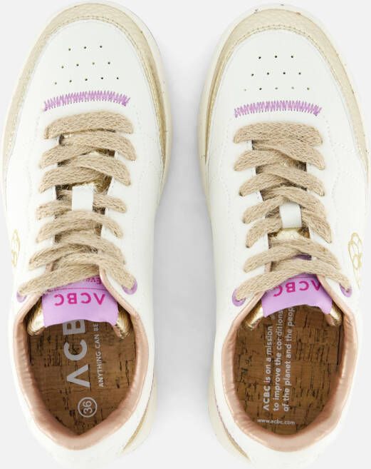 ACBC Sneakers wit Vegan Dames - Foto 5