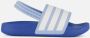 Adidas Sportswear adilette Estrap Badslippers Kids Kinderen Blauw - Thumbnail 7