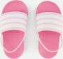 Adidas Sportswear adilette Estrap Badslippers Kids Kinderen Roze - Thumbnail 4