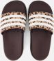 Adidas Sportswear adilette Platform Badslippers Bruin - Thumbnail 7