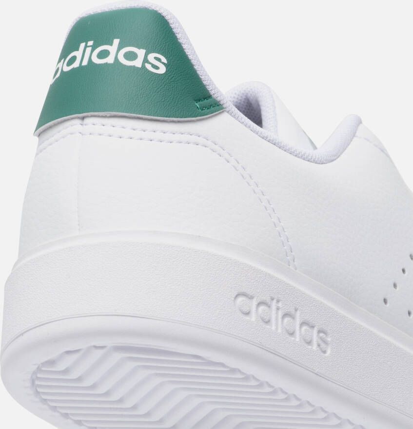 Adidas Advantage 2.0 Sneakers wit Imitatieleer