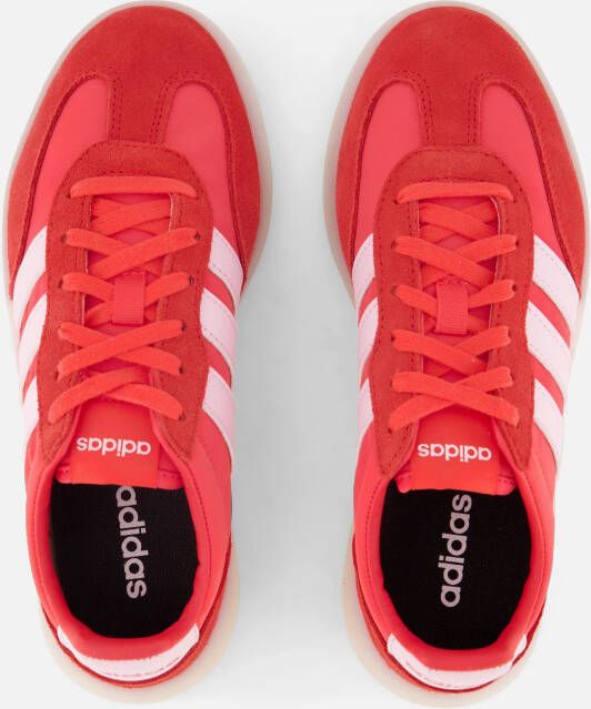 Adidas Barreda Decode Sneakers rood Suede