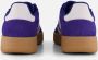 Adidas Barreda heren sneakers blauw wit 1 3 Echt leer Uitneembare zool - Thumbnail 9