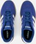 Adidas Barreda heren sneakers blauw wit 1 3 Echt leer Uitneembare zool - Thumbnail 6