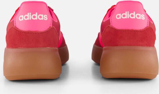 Adidas Barreda Decode Sneakers rood Suede