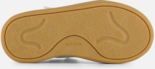 Adidas Courtblock Sneakers wit Imitatieleer